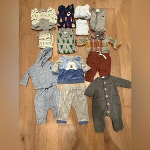 0-3 Month Boy Winter Bundle